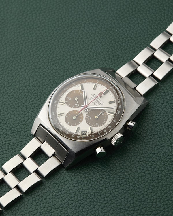 Zenith A384 Vintage Tropical Caramel Brown Gay Freres Ladder Bracelet - image 7