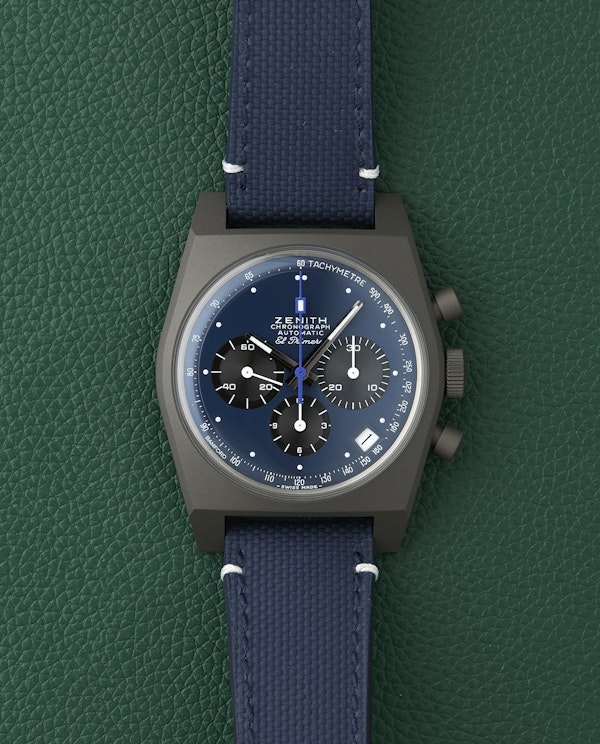 Zenith x Bamford x MR PORTER El Primero Revival “Edge of Space” A384 Full Set NOS - image 1