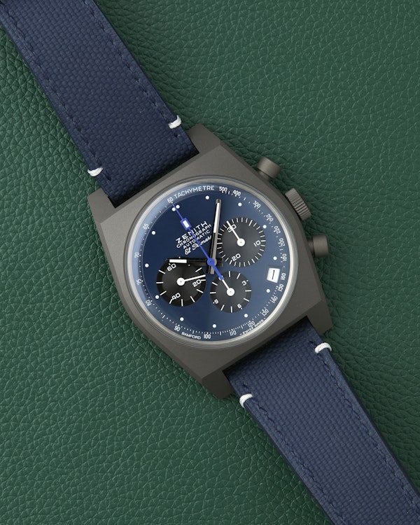 Zenith x Bamford x MR PORTER El Primero Revival “Edge of Space” A384 Full Set NOS - image 2