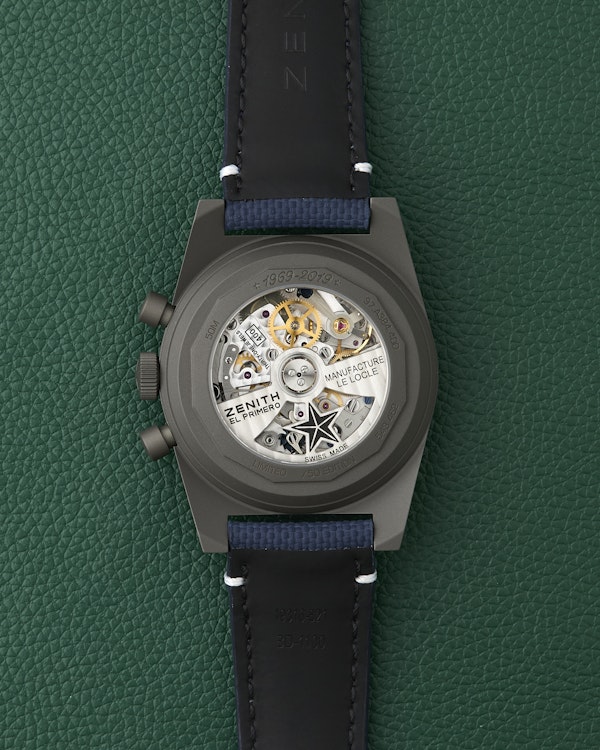 Zenith x Bamford x MR PORTER El Primero Revival “Edge of Space” A384 Full Set NOS - image 10