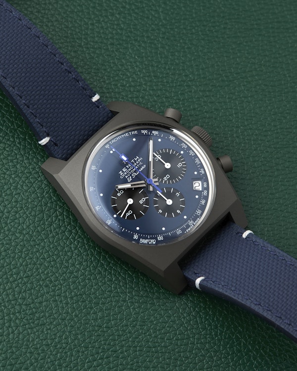 Zenith x Bamford x MR PORTER El Primero Revival “Edge of Space” A384 Full Set NOS - image 8