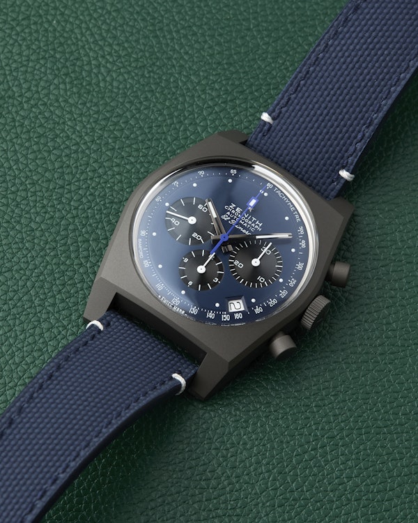 Zenith x Bamford x MR PORTER El Primero Revival “Edge of Space” A384 Full Set NOS - image 6