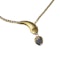 Victorian Natural Pearl, Garnet, Blue Enamel and Gold Snake Necklace, Circa 1850 - image 3