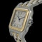 CARTIER PANTHERE STEEL/GOLD MIDI WITH BOX W25028B6 - image 2