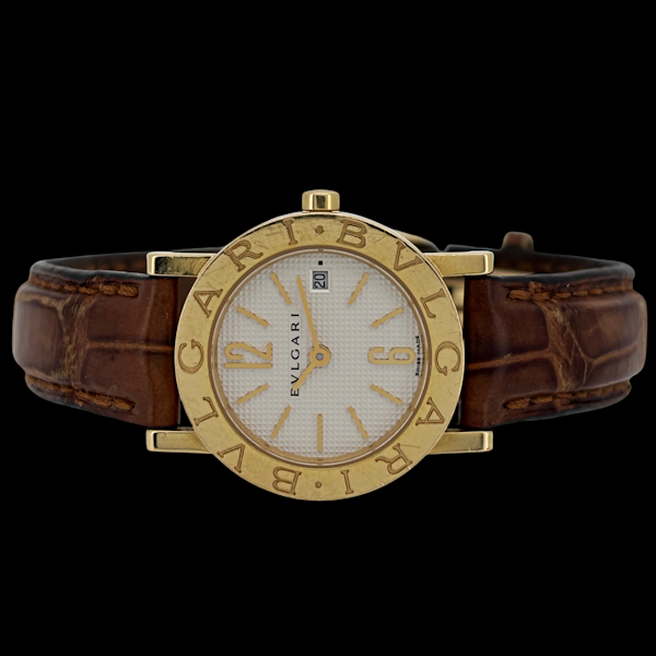 BVLGARI BVLGARI 18kt YELLOW GOLD WITH GOLD DEPLOYANT BB 26 GL FULL SET 2020 - image 4