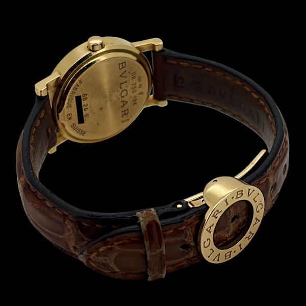 BVLGARI BVLGARI 18kt YELLOW GOLD WITH GOLD DEPLOYANT BB 26 GL FULL SET 2020 - image 5