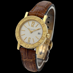 BVLGARI BVLGARI 18kt YELLOW GOLD WITH GOLD DEPLOYANT BB 26 GL FULL SET 2020