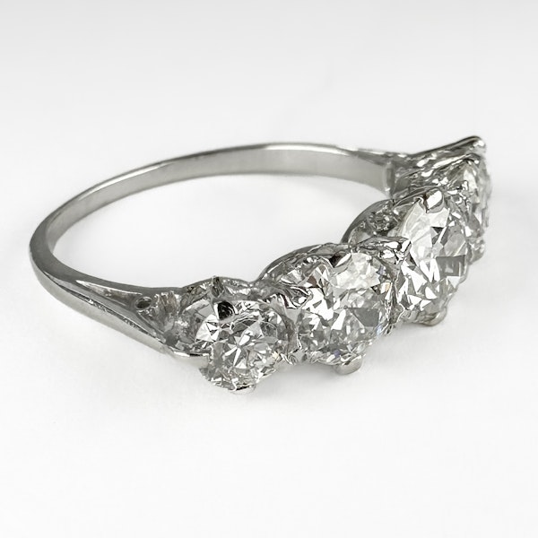 5 Stone Diamond Ring - Saddingtons Jewellery Stand 375 - image 4