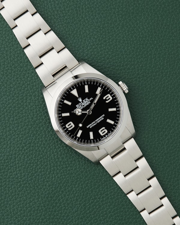 Rolex Explorer 36mm 124270 Full Set Box Papers 2021 - image 2