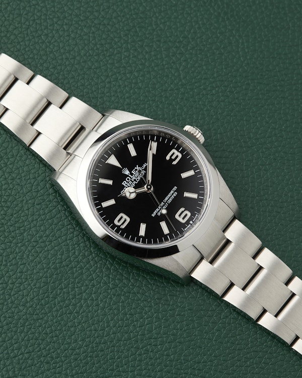 Rolex Explorer 36mm 124270 Full Set Box Papers 2021 - image 9