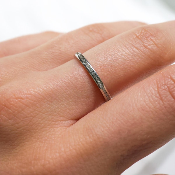 Diamond Platinum Eternity Ring - image 7