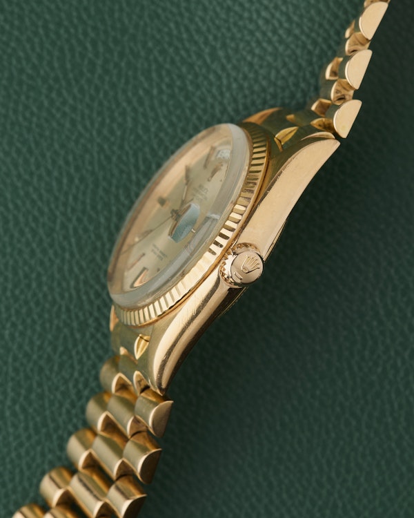 Rolex Day-Date 36mm Ref. 1803 Pink Gold 18K President Bracelet 1972 - image 4