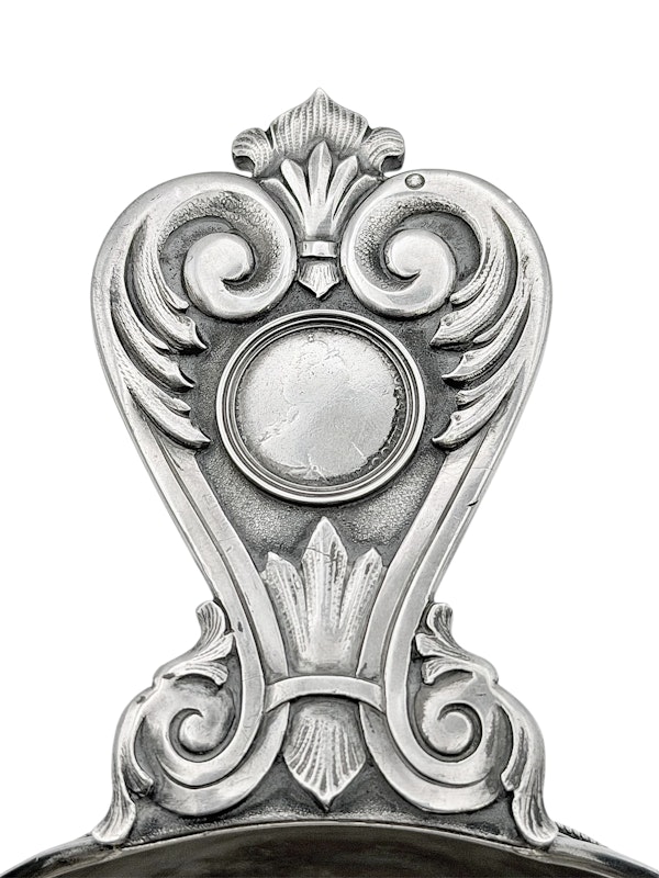 Russian silver coin kovsh, St Petersburg. c1910 by Nikolai Kemper. - image 8