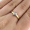 Single Stone Rub Over Diamond Ring - Saddingtons Jewellery Stand 375 - image 2