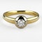 Single Stone Rub Over Diamond Ring - Saddingtons Jewellery Stand 375 - image 1