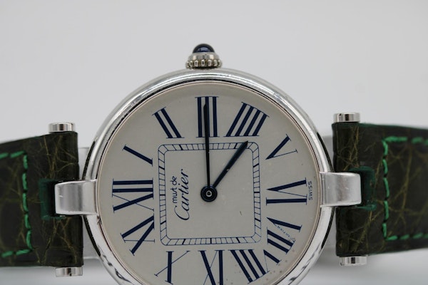 Cartier Must De Cartier White Dial Vendome 1860 - image 3