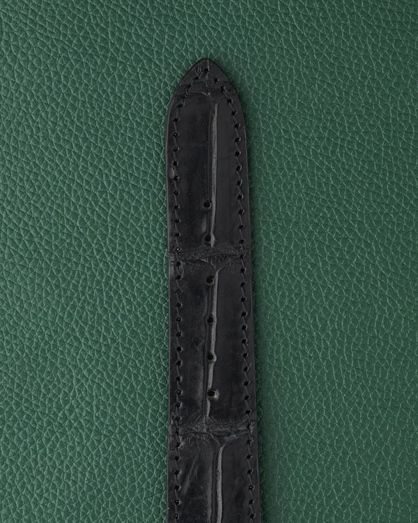 Rolex Cellini Ref. 3805 Blue Sunburst 18k Yellow Gold TV case 1976 - image 16