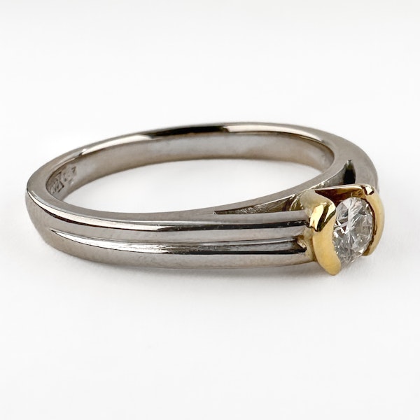 Diamond Solitaire Millennium Ring - Saddingtons Jewellery Stand 375 - image 2