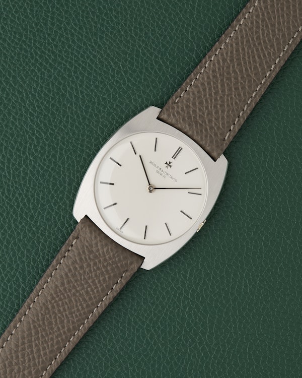 Vacheron Constantin Ref. 2014 Tonneau Case 18k White Gold - image 3