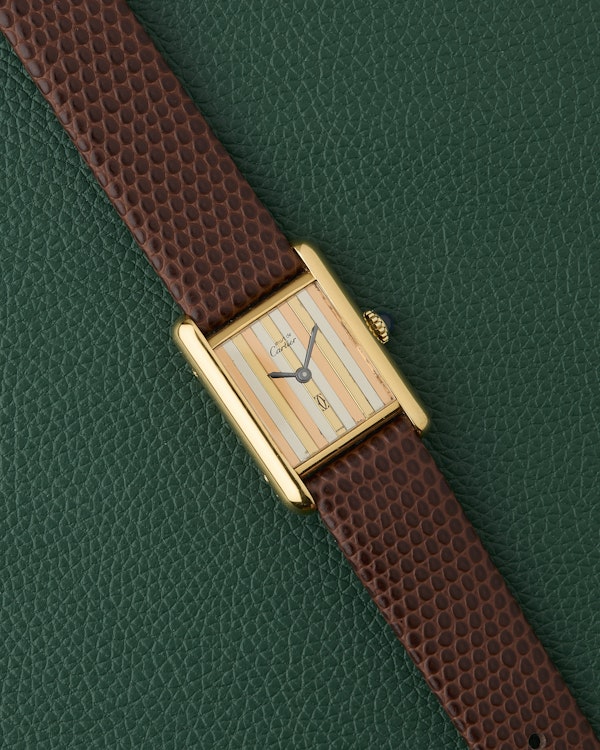 Cartier Must de Cartier Tank Manual Wind "Trinity Dial" - image 3