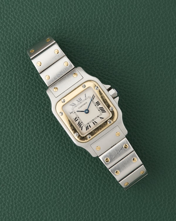 Cartier Santos de Cartier 166930 Stainless Steel Two Tone - image 2