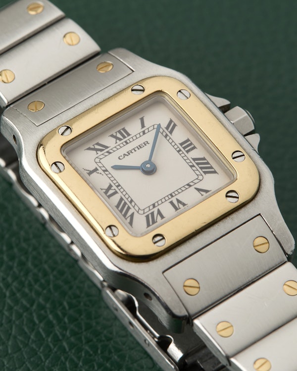 Cartier Santos de Cartier 166930 Stainless Steel Two Tone - image 6