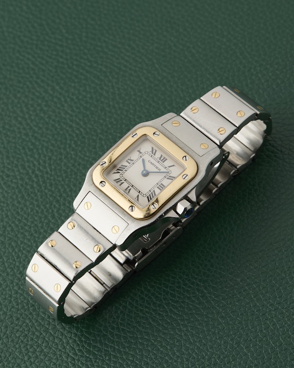 Cartier Santos de Cartier 166930 Stainless Steel Two Tone - image 11