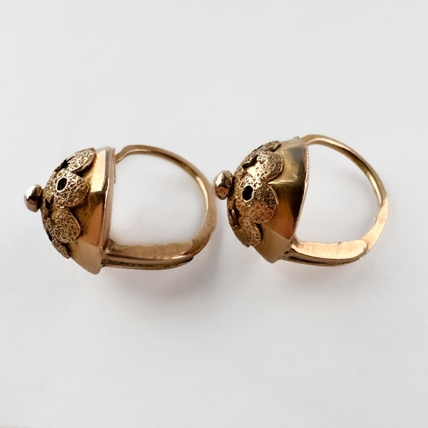 Victorian Star Drop Earrings - Saddingtons Jewellery Stand 375 - image 3