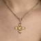 Antique Topaz Cross Pendant - Saddingtons Jewellery Stand 375 - image 2