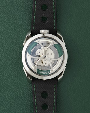 MB&F M.A.D. Editions Green M.A.D.1 with Box and UV Torch