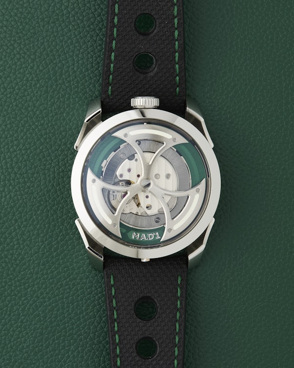 MB&F M.A.D. Editions Green M.A.D.1 with Box and UV Torch - image 1