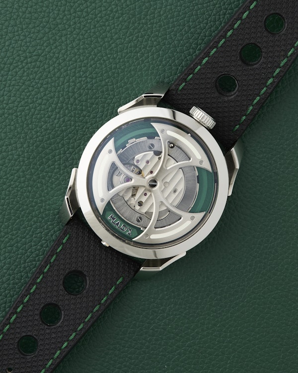 MB&F M.A.D. Editions Green M.A.D.1 with Box and UV Torch - image 3