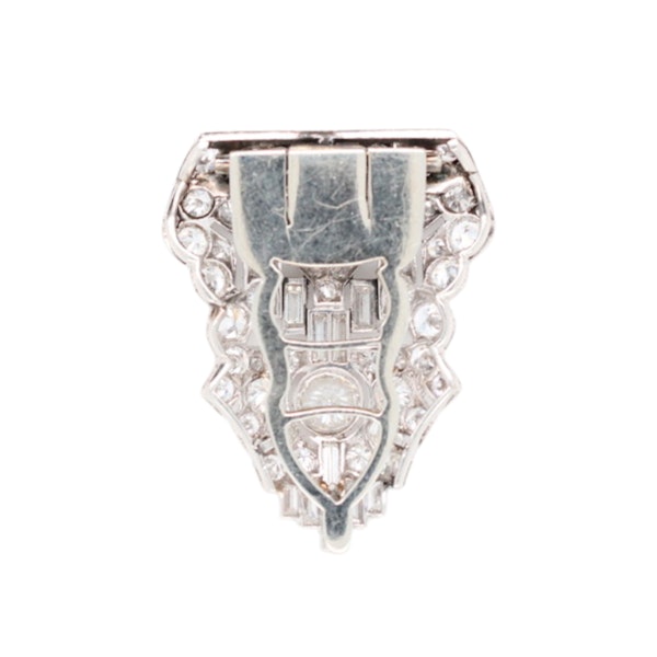 Art Deco Diamond Clip - Charlotte Sayers - image 2