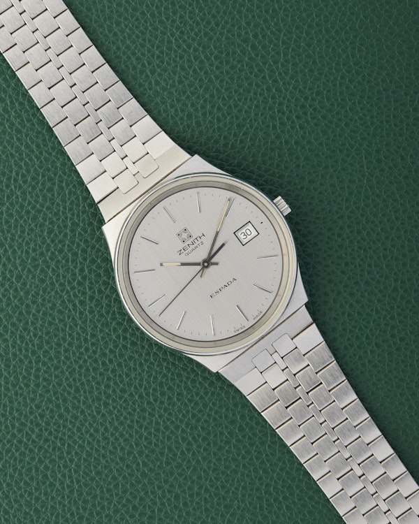 Zenith Espada Ref. 01-0430.116 Stainless Steel with Box - image 2