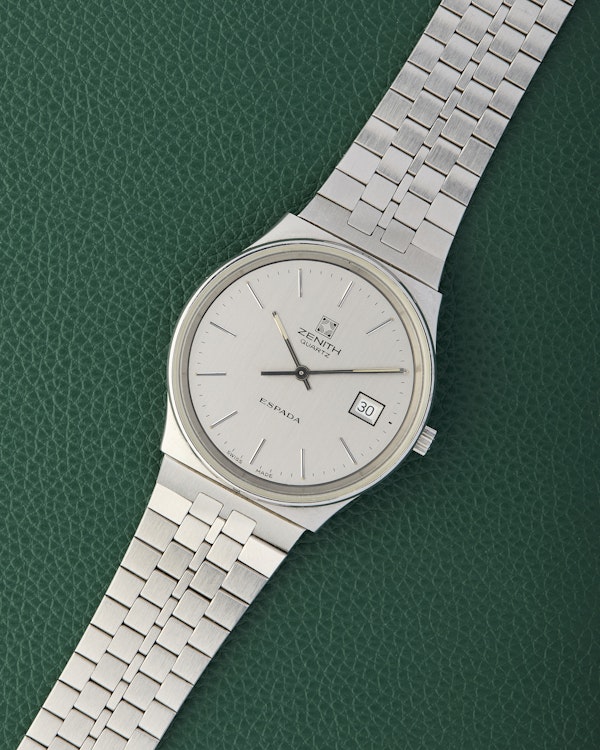 Zenith Espada Ref. 01-0430.116 Stainless Steel with Box - image 3
