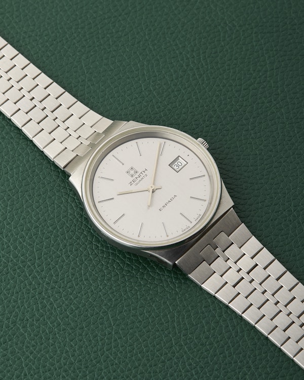 Zenith Espada Ref. 01-0430.116 Stainless Steel with Box - image 8