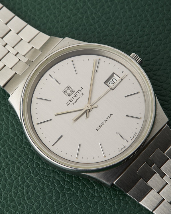 Zenith Espada Ref. 01-0430.116 Stainless Steel with Box - image 7