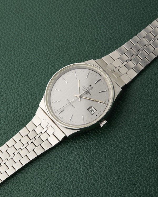 Zenith Espada Ref. 01-0430.116 Stainless Steel with Box - image 9