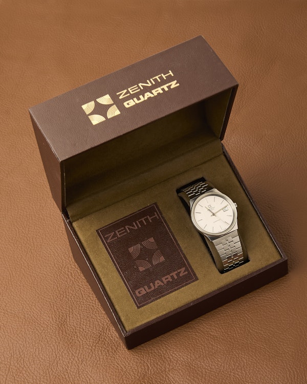 Zenith Espada Ref. 01-0430.116 Stainless Steel with Box - image 15