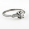 Emerald Cut Diamond Ring 1.02ct - Saddingtons Jewellery Stand 375 - image 3