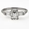 Emerald Cut Diamond Ring 1.02ct - Saddingtons Jewellery Stand 375 - image 1