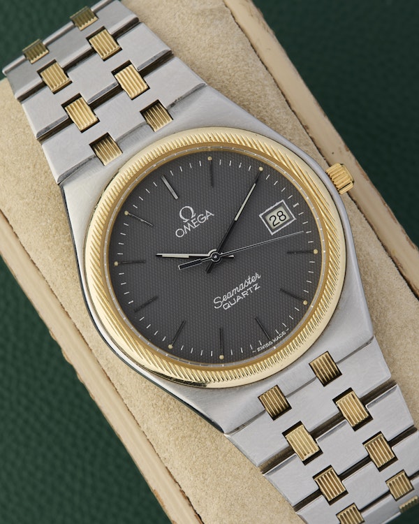 Omega Seamaster Ref. 196.0134 Two Tone Steel & 14k Gold - image 2