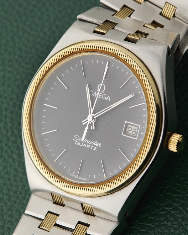 Omega Seamaster Ref. 196.0134 Two Tone Steel & 14k Gold - image 11