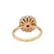 Vintage Ruby and Diamond Old Cut Cluster Ring - Charlotte Sayers - image 2