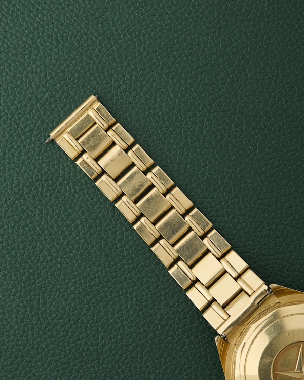 Zenith Defy de Luxe 18k Yellow Gold Octagon 18K Chiclets Bracelet 1971 - image 15