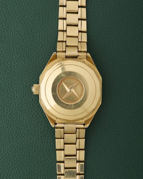 Zenith Defy de Luxe 18k Yellow Gold Octagon 18K Chiclets Bracelet 1971 - image 6