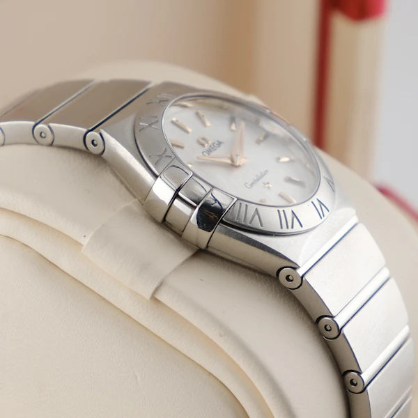 Omega Constellation Brushed Quartz 27mm Stainless Steel Women's Watch 123.10.27.60.02.004 - image 2