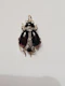 Super rare cabochon garnet and diamond 19th century bug pendant sku 8877 DBGEMS - image 4