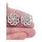 Art deco diamond earrings sku 8869 DBGEMS - image 3