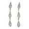 Antique diamond kite shaped drop earrings sku 8870 DBGEMS - image 1